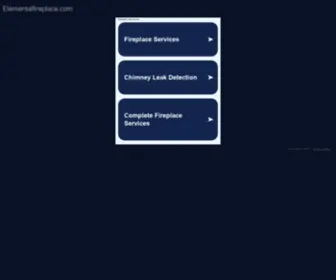 Elementalfireplace.com(Elementalfireplace) Screenshot
