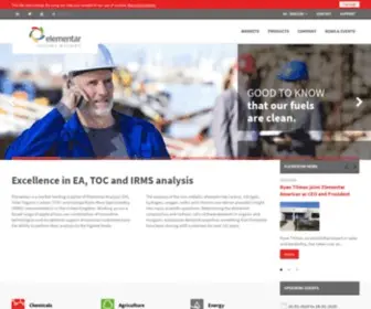 Elementar.co.uk(Excellence in elements) Screenshot