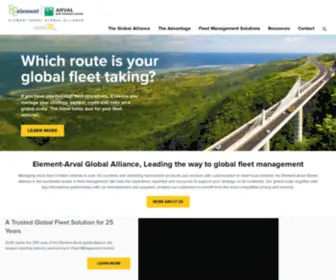 Elementarval.com(Global Fleet Management Solutions) Screenshot