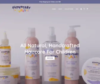 Elementarycurls.com(Elementary Curls) Screenshot