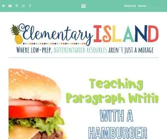 Elementaryislandblog.com(Elementary Island) Screenshot