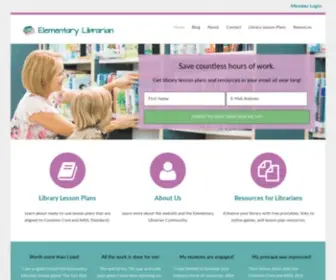 Elementarylibrarian.com(Elementary Librarian) Screenshot