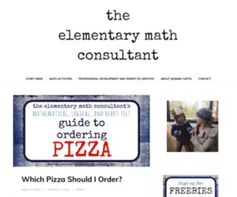 Elementarymathconsultant.com(Every child) Screenshot