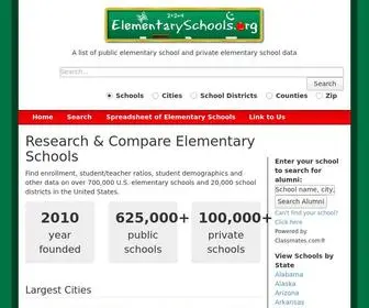 Elementaryschools.org(Elementary Schools .org) Screenshot