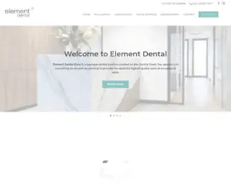 Elementdental.com.au(Element Dental) Screenshot