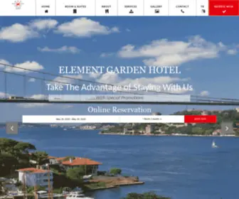 Elementgardenhotels.com(ELEMENT GARDEN HOTEL ISTANBUL) Screenshot