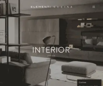 Elementicucina.com(Luxury Italian Furniture Design) Screenshot