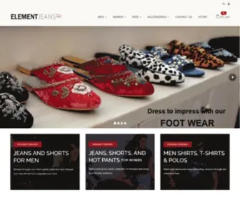 Elementjeans.com(Element Jeans co) Screenshot