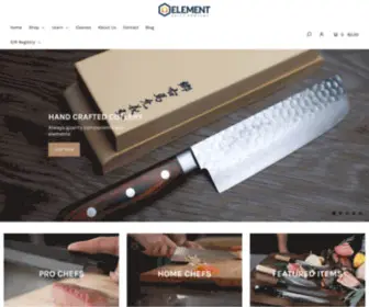 Elementknife.com(Element Knife Company) Screenshot