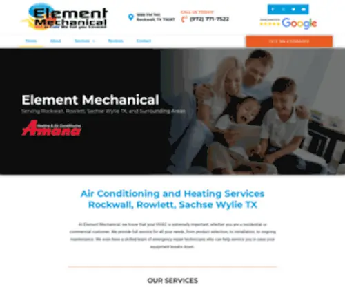 Elementmechanicalac.com(Elementmechanicalac) Screenshot