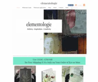 Elementologie.com(Vintage Paper) Screenshot