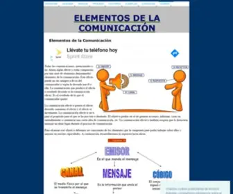 Elementosdelacomunicacion.com(Elementosdelacomunicacion) Screenshot