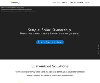 Elementpowerinc.com(Solar installation company) Screenshot