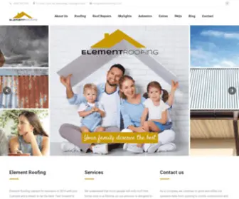 Elementroofing.co.nz(Roofing Wellington) Screenshot