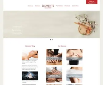 Elements.com.sg(Spa Elements) Screenshot