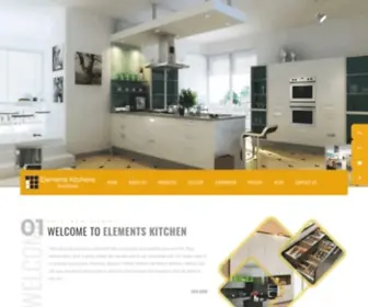 Elements4Kitchens.com(Elements Kitchen design Bangalore) Screenshot