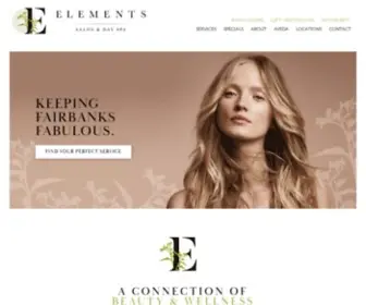 Elementsavedasalonandspa.com(Elements Salon & Day Spa) Screenshot