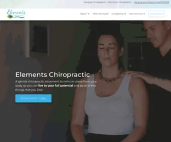 Elementschiropractic.com.au(Elements chiropractic clinic Nerang) Screenshot