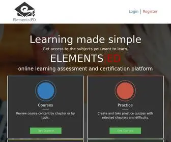 Elementsed.com(Elements ED) Screenshot