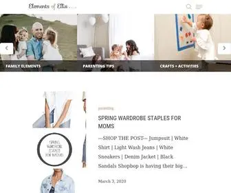 Elementsofellis.com(Fashion and Beauty Blog) Screenshot