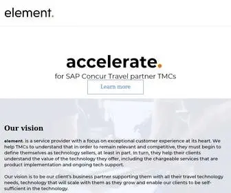 Elementtech.co.uk(Element, The only VAR) Screenshot