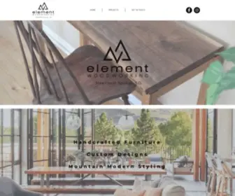 Elementwoodwork.com(Elementwoodworking) Screenshot