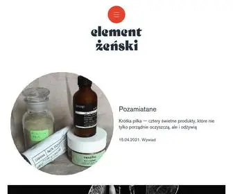 Elementzenski.pl(Żeński) Screenshot