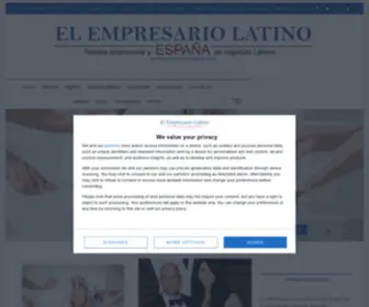 Elempresariolatino.es(El Empresario Latino de España) Screenshot