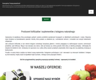 Elena.pl(Producent liofilizatów) Screenshot