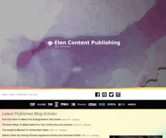 Elenamelnik.com(Selected Articles Online) Screenshot