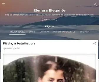 Elenaraelegante.com.br(Elenara Elegante) Screenshot