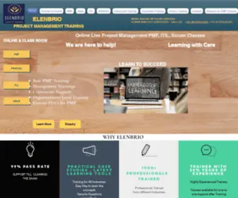 Elenbrio.com(Best Project Managemnt Training) Screenshot