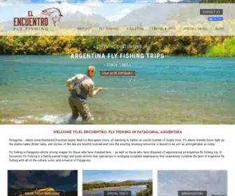 Elencuentroflyfishing.com(El Encuentro Fly Fishing) Screenshot