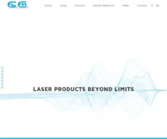 Elengroup.com(Laser devices for health) Screenshot