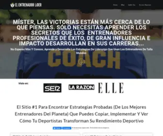 Elentrenadorlider.com(El Entrenador Líder El Entrenador Líder) Screenshot