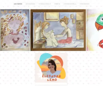 Eleonoralemo.com(Artista Ilustardora Escritora Eleonora Lemo Estrada) Screenshot