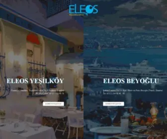 Eleosrestaurant.com(Eleos Restaurant) Screenshot