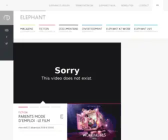 Elephant-Cie.com(Hebergement de site internet) Screenshot