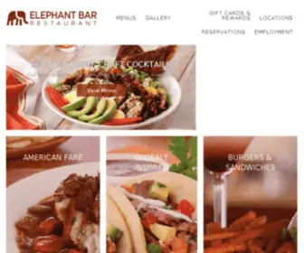 Elephantbar.com(Elephant Bar Restaurant) Screenshot