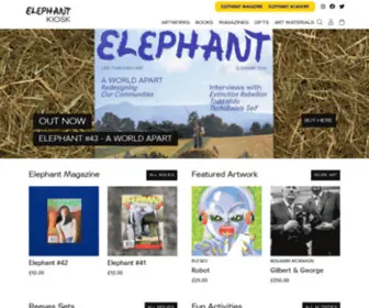 Elephantkiosk.art(Elephant Kiosk) Screenshot