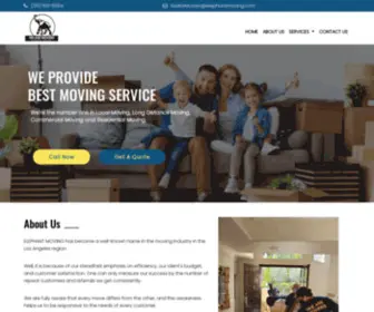 Elephantmoving.com(Movers Los Angeles) Screenshot