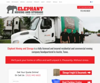 Elephantmovingandstorage.com(Local & Long Distance Moving) Screenshot