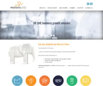 Elephants-Child.co.uk(Business Growth Advisors) Screenshot