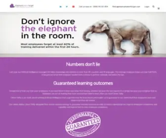 Elephantsdontforget.com(Elephantsdontforget) Screenshot