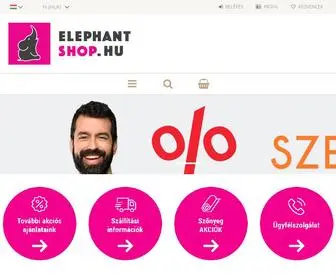 Elephantshop.hu(Elephantshop) Screenshot