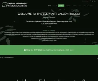 Elephantvalleyproject.org(Elephant Valley Project (EVP)) Screenshot