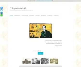 Elespiritudel48.org(El Esp) Screenshot