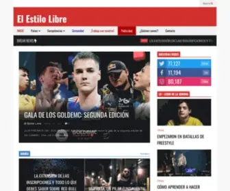 Elestilolibre.com(El Estilo Libre) Screenshot