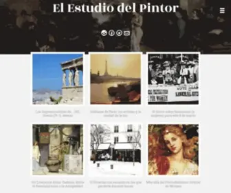 Elestudiodelpintor.com(El Estudio del Pintor) Screenshot