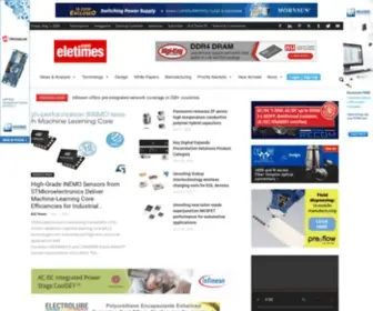 Eletimes.com(ELE Times) Screenshot